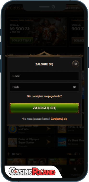 Crusado Kasyno Zaloguj się