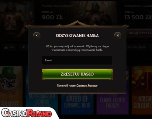Crusado Kasyno problem z zalogowaniem się