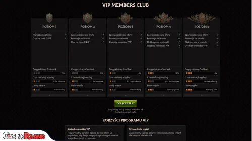 Program VIP Crusado Kasyno